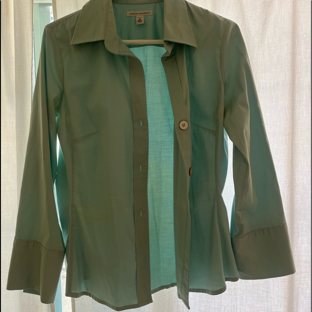 womens banana republic work shit